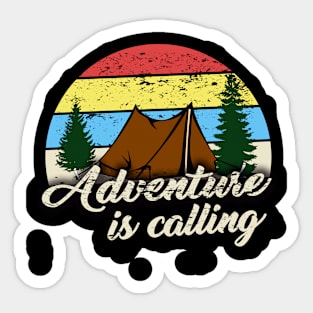 camping Sticker